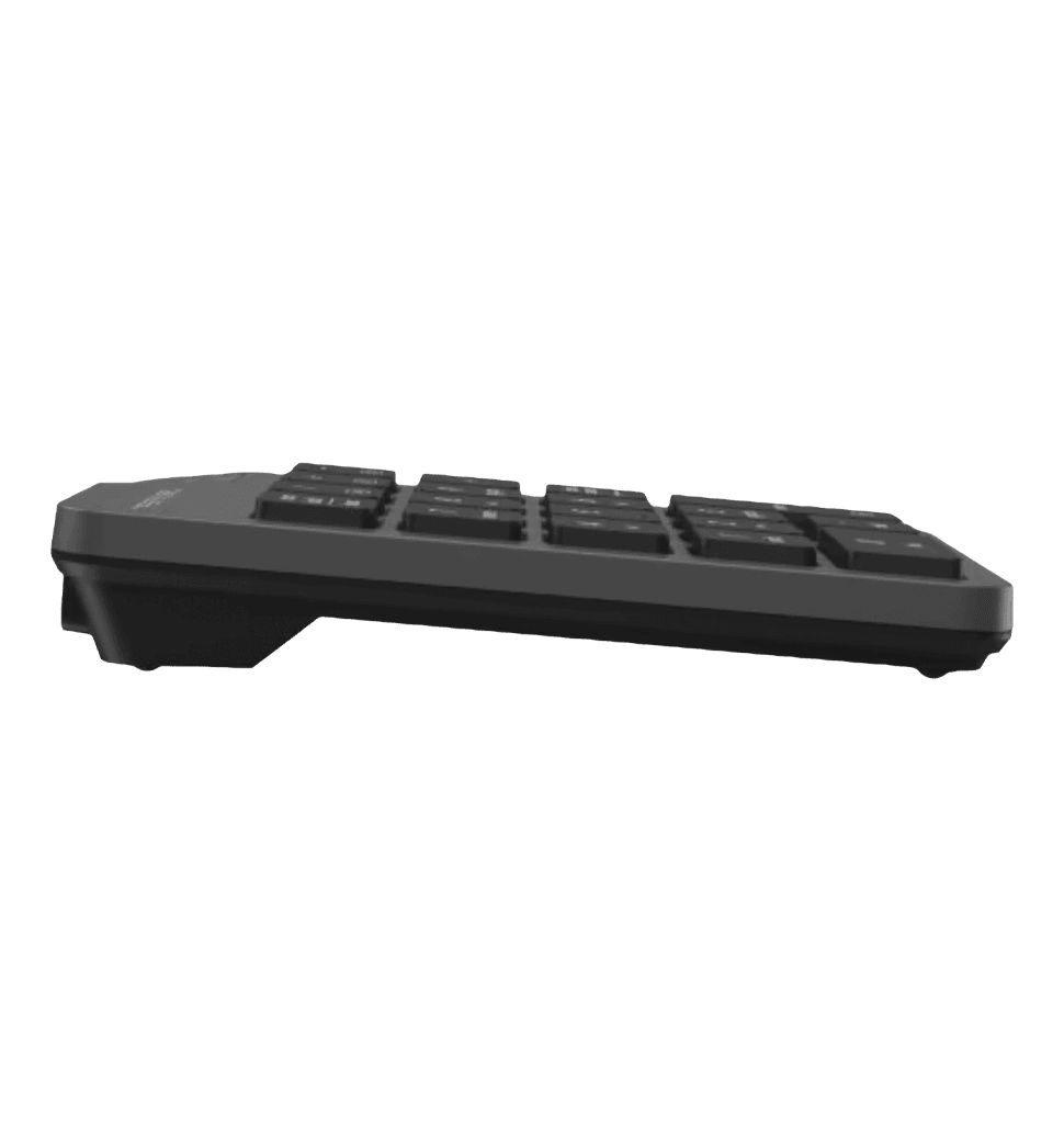Клавиатура цифровая беспроводная A4-Tech FBK21C (Smoky Grey), цвет серый