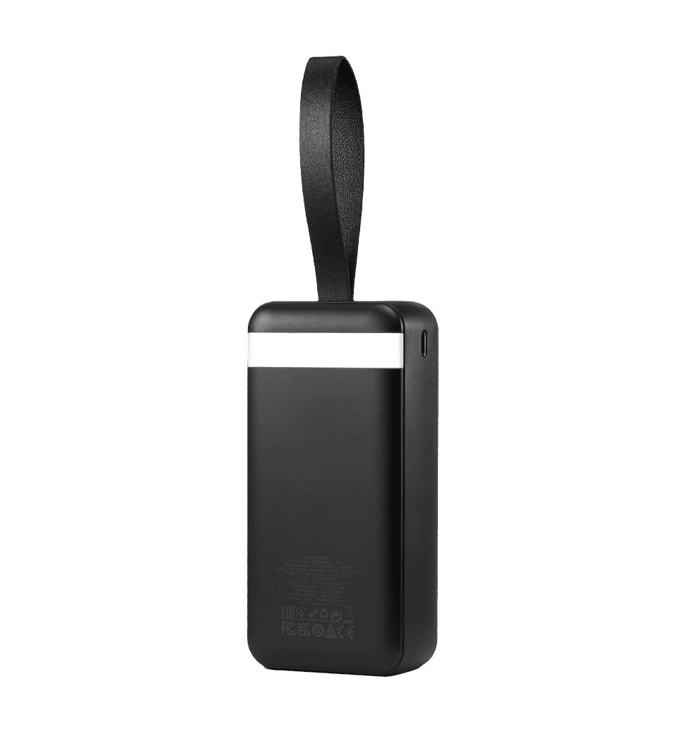 Доп батарея Doberman 30000 mAh 22.5W черная