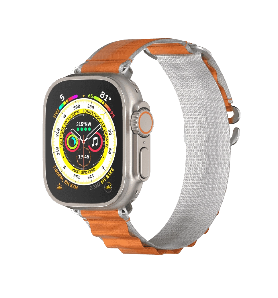 Ремешок Switcheasy Active Sport G-hook Watch Loop 42/44/45/49mm Orange (MAW459160OR23)
