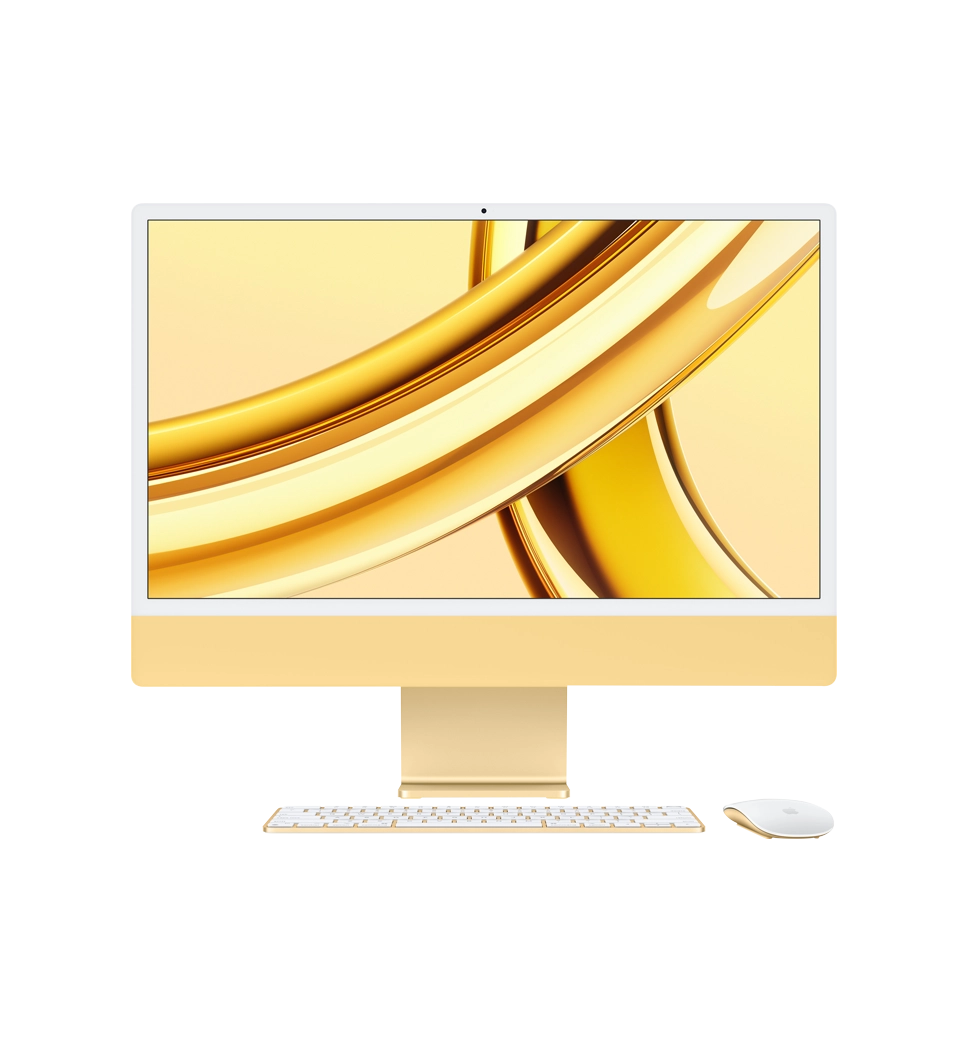 iMac 24" Retina 4,5K/M3/8GB/8CPU/10GPU/512GB SSD/Yellow 2023 (Z19G0000Z)