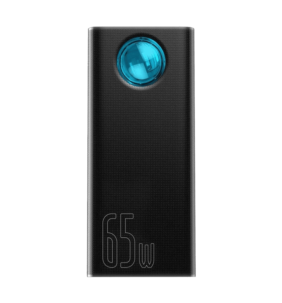 Доп батерея Baseus Amblight Digital Display Quick Charge 65W 30000mAh Black (PPLG-A01)
