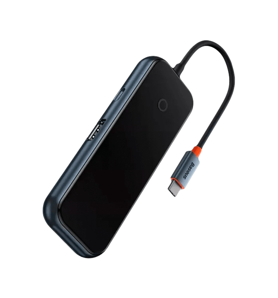 Хаб Baseus AcmeJoy 5-Port Type-C Dark Gray (WKJZ010213)