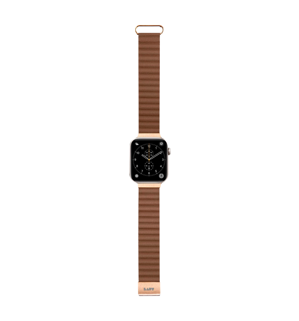 Ремiнець Laut NOVI LUXE  Apple Watch 42/44/45/49mm Brown (L_AWL_NL_BR)