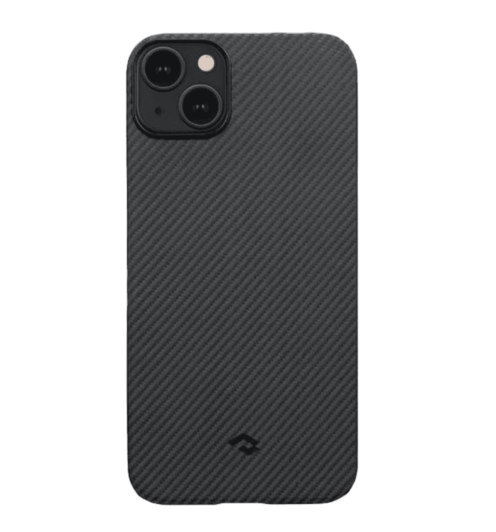 Чохол Pitaka MagEZ Case 3 Twill 600D Black/Grey for iPhone 14 Plus (KI1401MA)