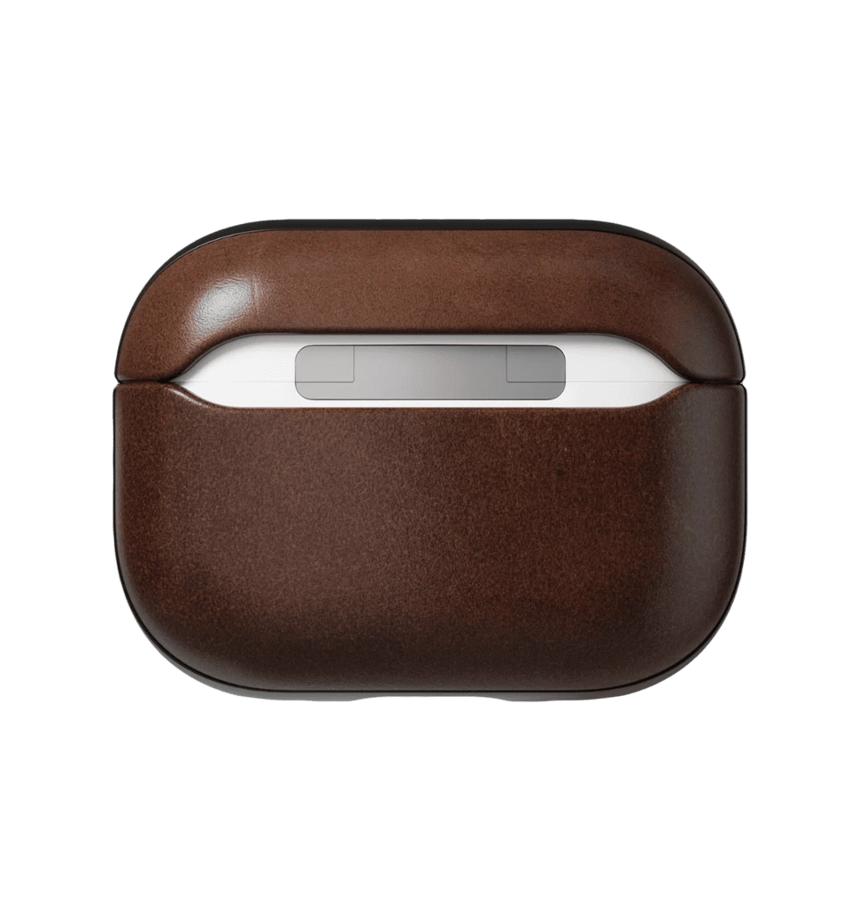 Чохол Nomad Modern Leather Rustic Brown Horween for Airpods Pro 2nd Gen (NM01997085)
