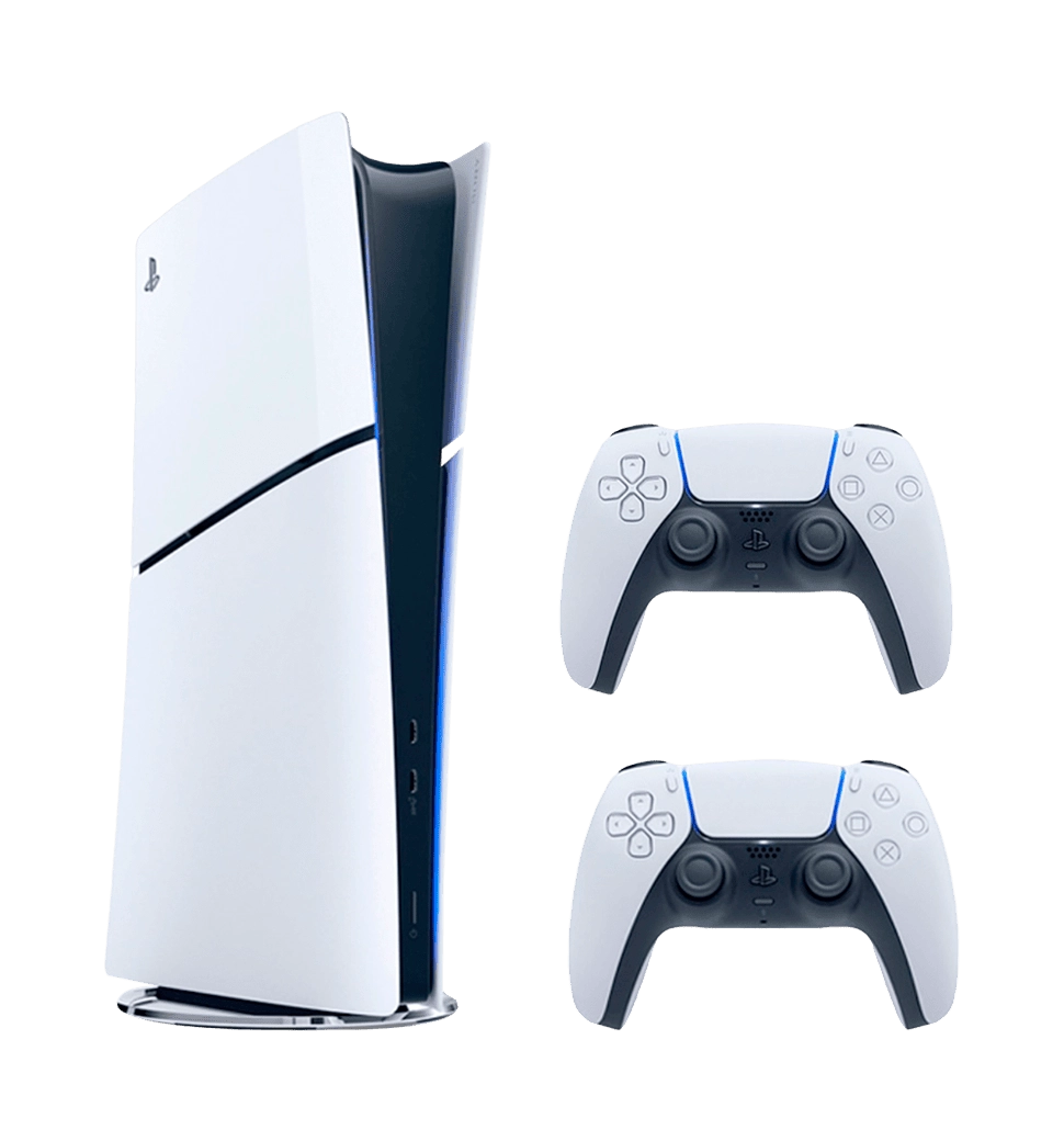 Ігрова приставка Sony PlayStation 5 Slim Digital Edition 1TB + DualSense Wireless Controller White UA