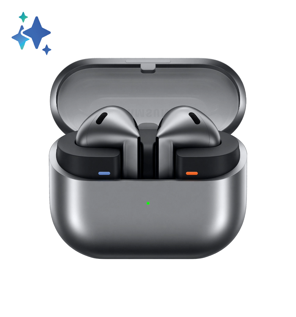 Наушники Samsung Galaxy Buds3 Silver (SM-R530NZAASEK)