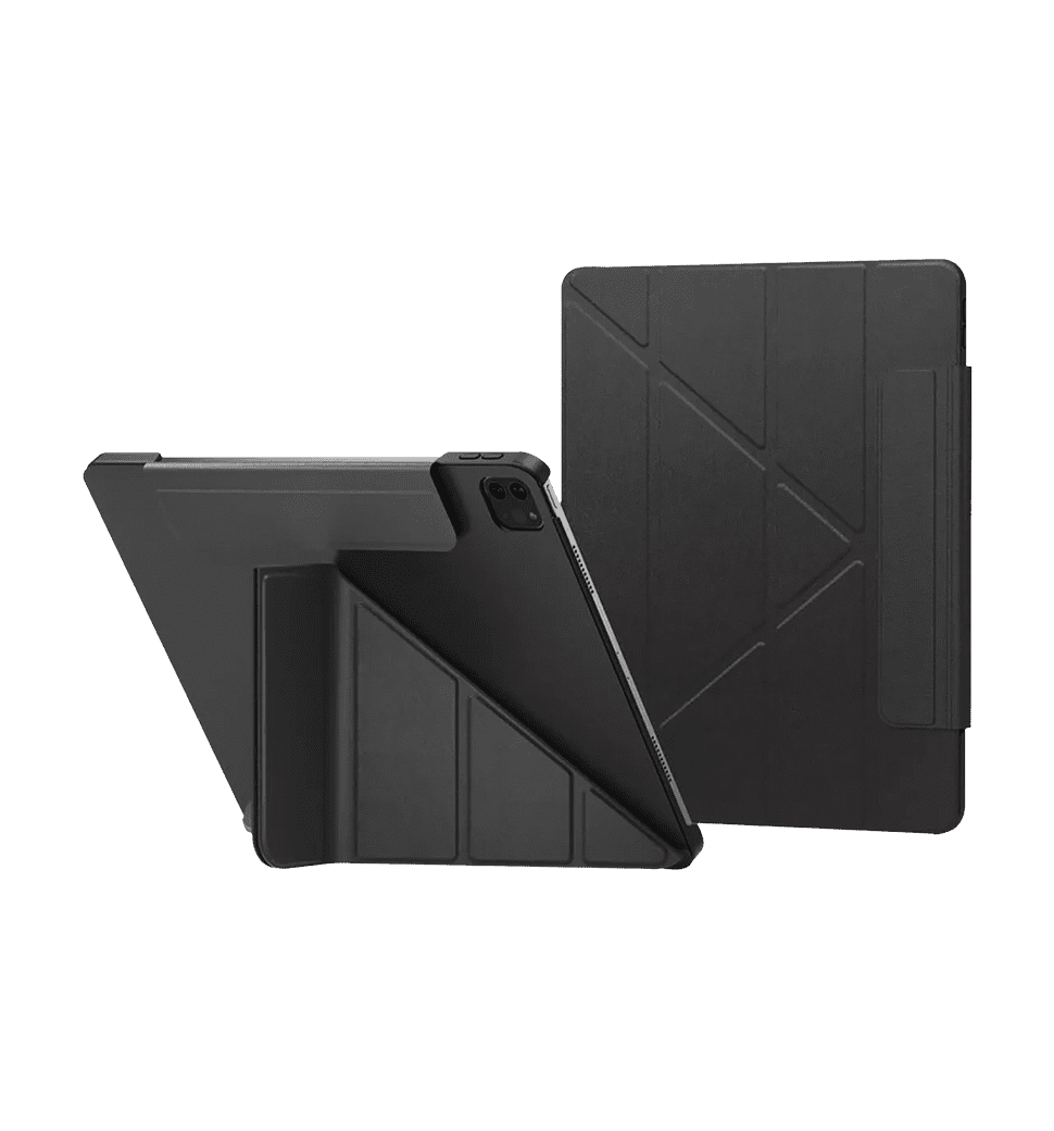 Чохол-книжка Switcheasy Origami  iPad Pro 12.9"(2022~2018) Leather Black (SPD212093LB22)