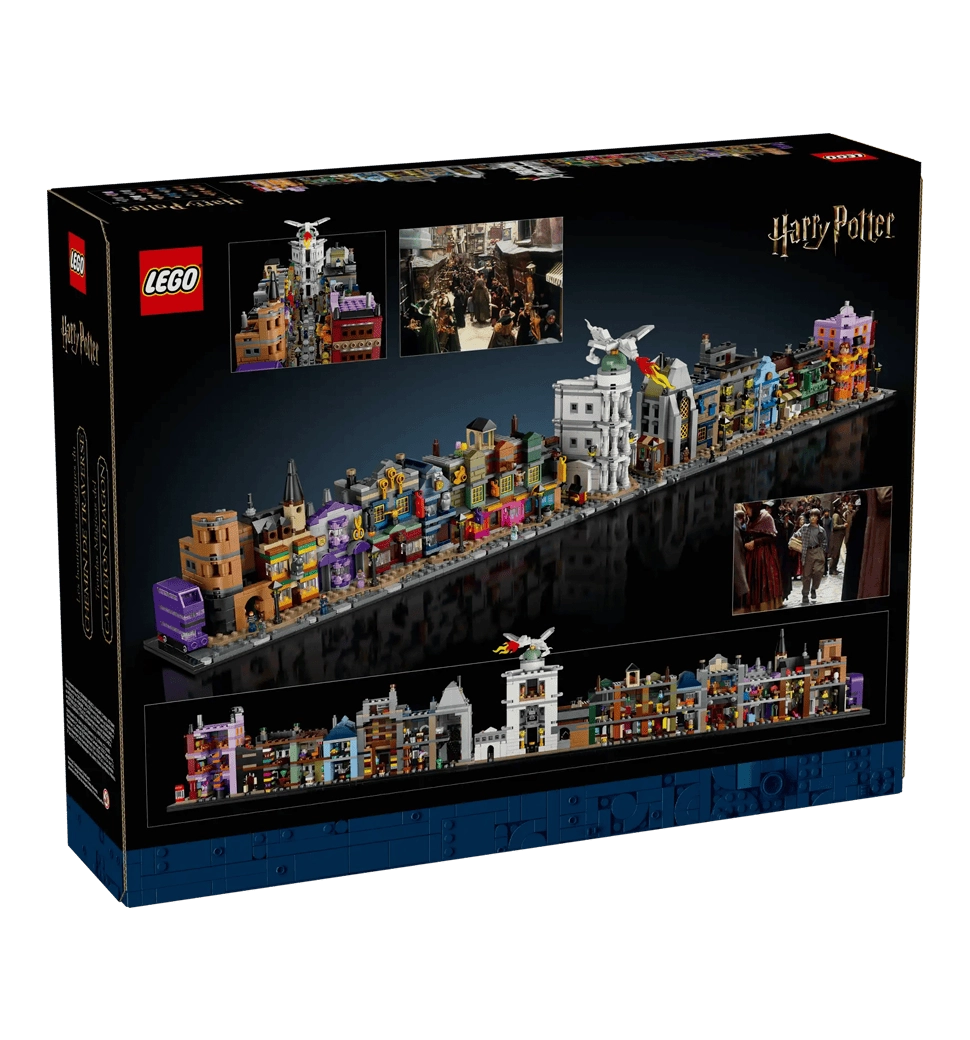 Конструктор LEGO Harry Potter Алея Діаґон. Чаклунські крамниці
