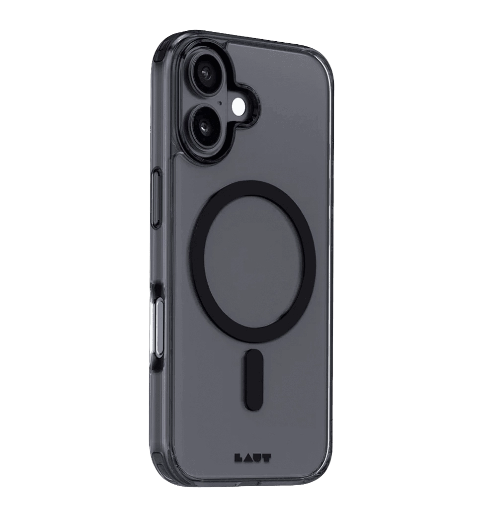 Чохол-накладка LAUT CRYSTAL FLURO for iPhone 17 MagSafe Black (L_IP25A_CF_BK)