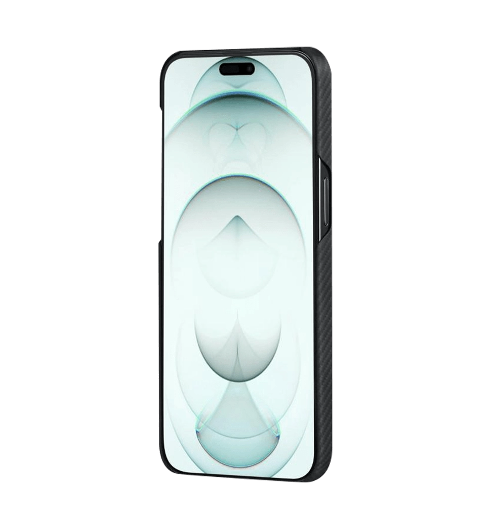 Чохол Pitaka MagEZ Case 4 Twill 600D Black/Grey for iPhone 15 Pro Max (KI1501PMA)
