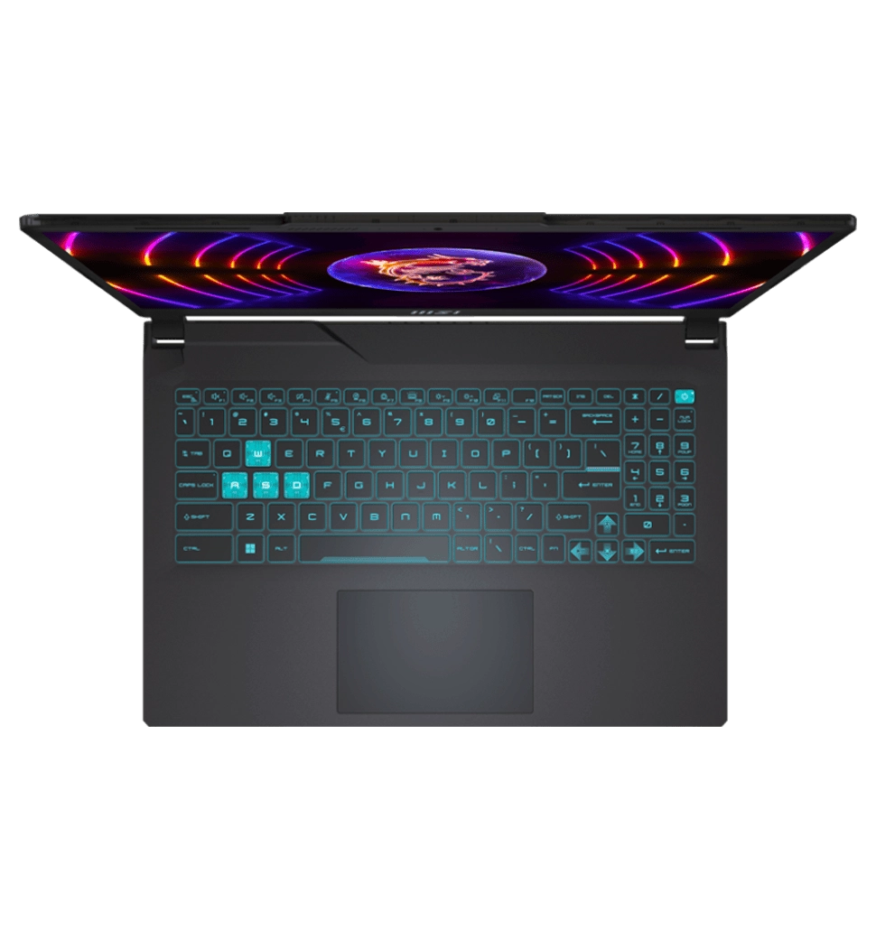 Ноутбук 15.6" MSI Cyborg/Intel i5-12450H/16GB/512 SSD/RTX4060-8/DOS/Black