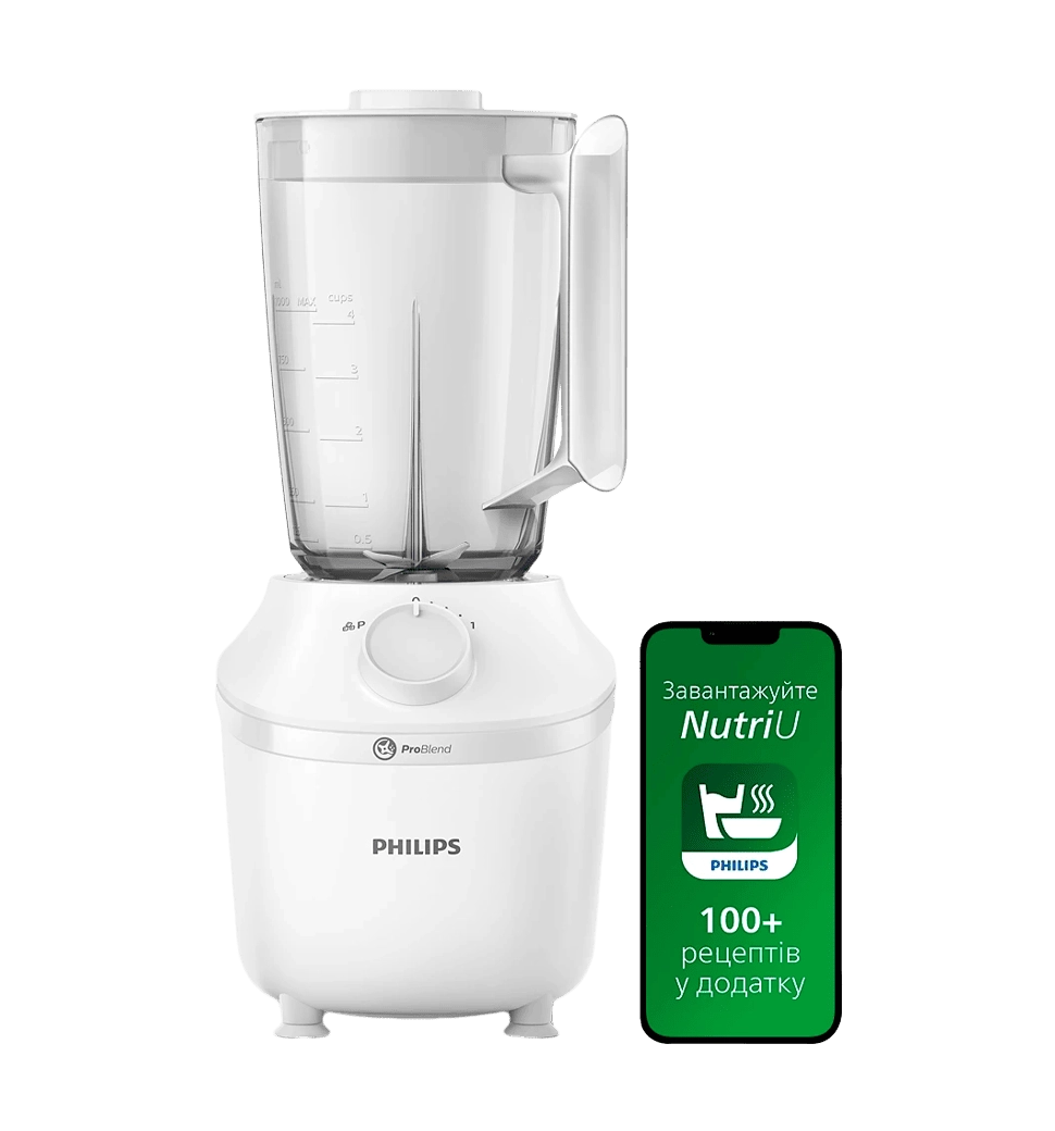 Блендер Philips стаціонарний series 3000 HR2041/17