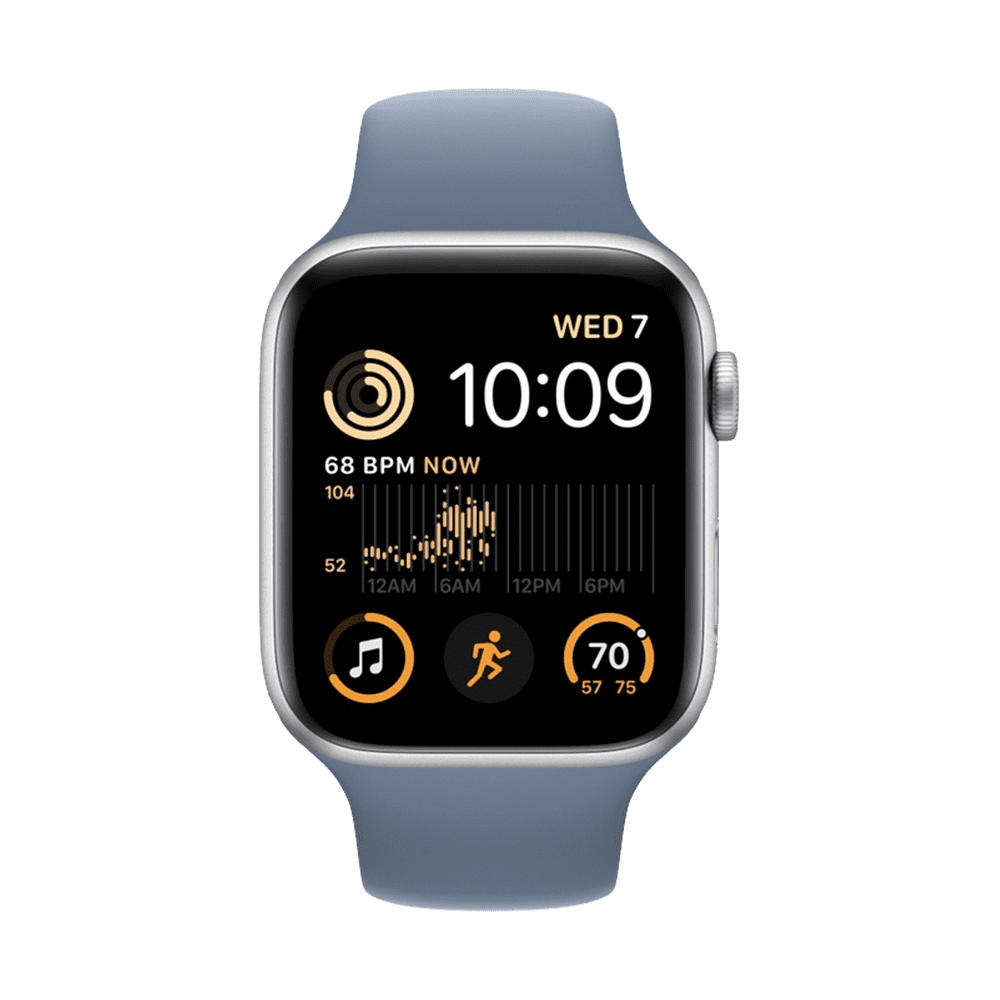 Apple Watch SE 2022 40mm Silver Alu Sp Band (MNJV3U) БУ