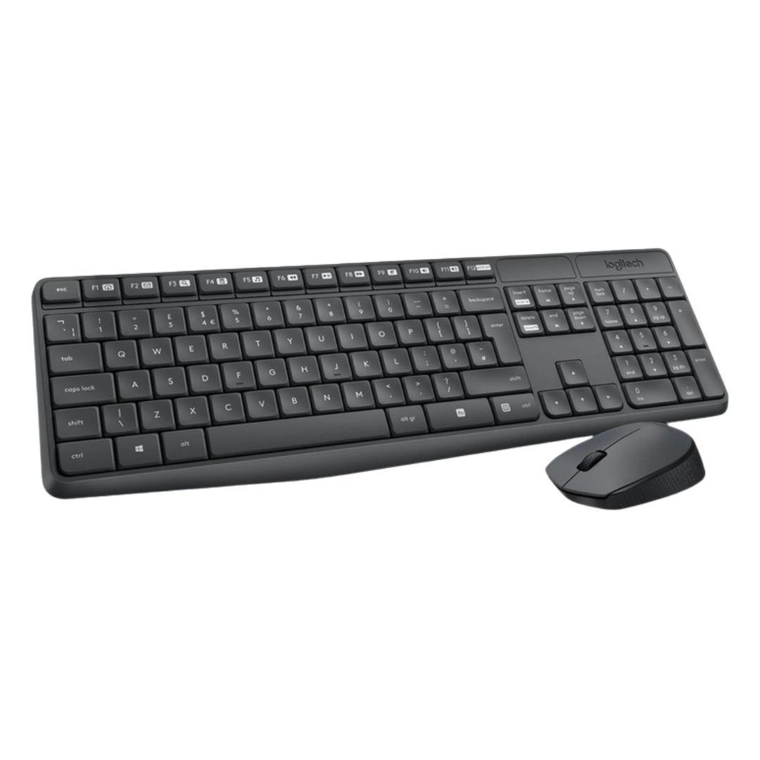 Комплект LOGITECH MK235 Wireless Combo - Grey