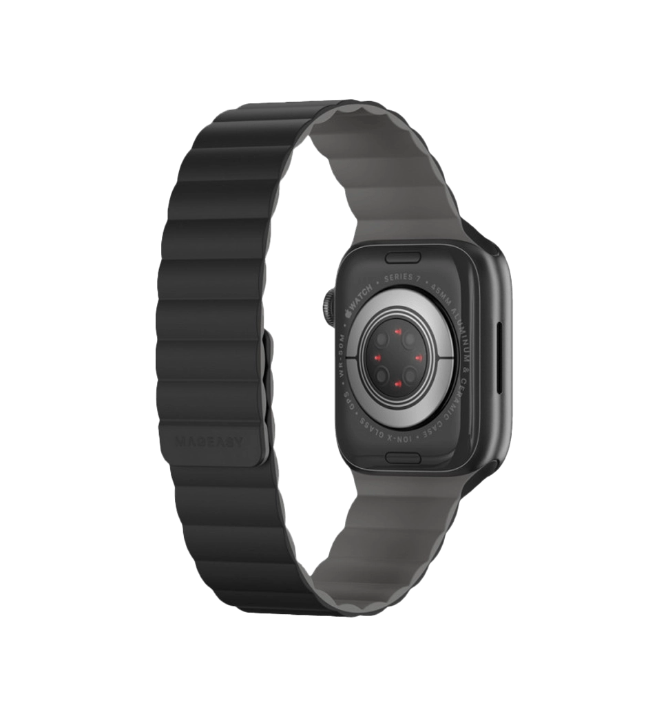 Ремешок Switcheasy Skin Silicone Magnetic Watch 38/40/41mm Black (MAW801078BK22)