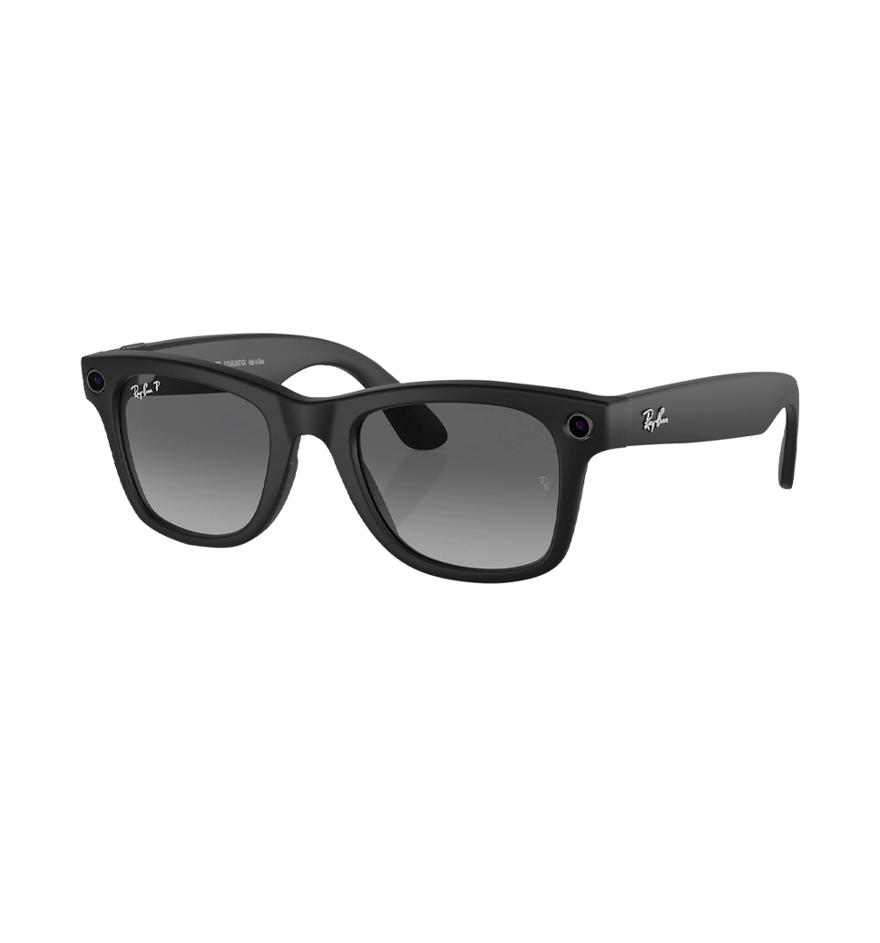 Смарт-окуляри Ray-Ban Meta Wayfarer Matte Black/Graphite size XXL (RW4008 601ST3 53-22)