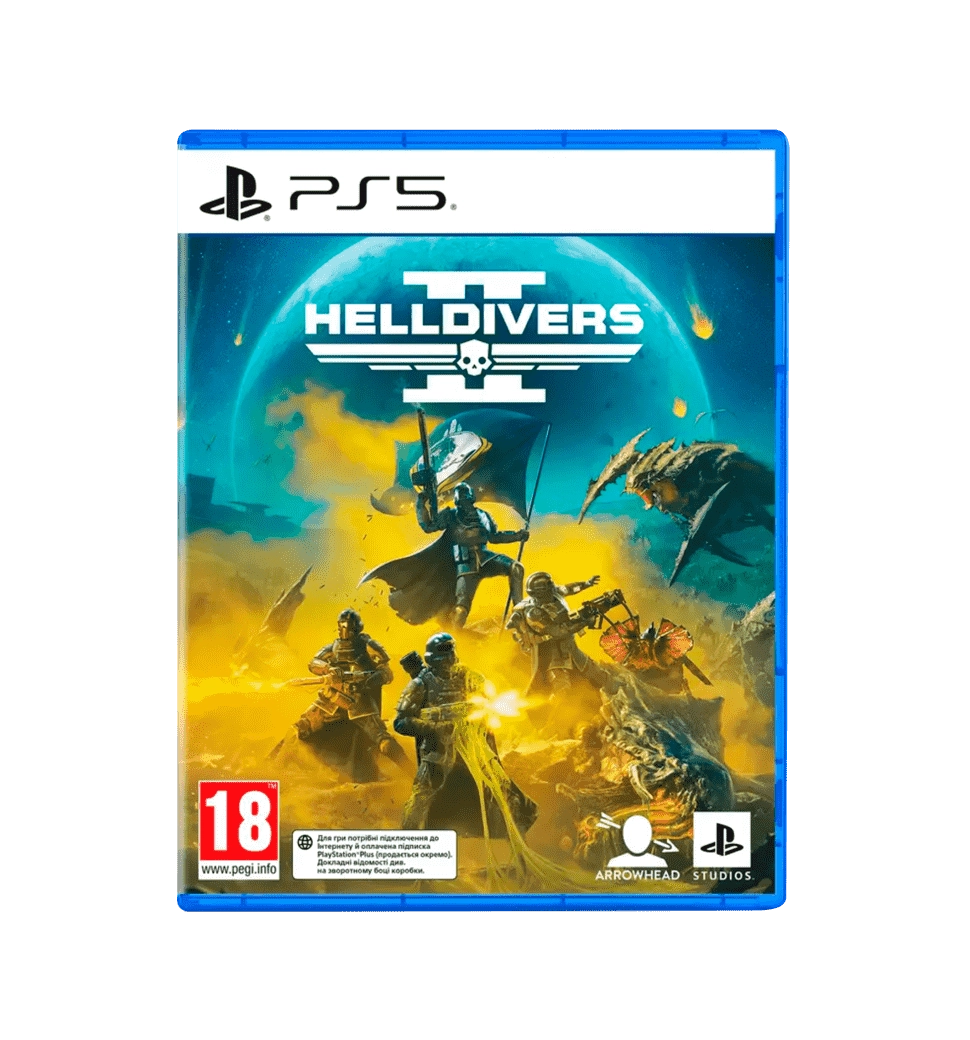 Игра консольная PS5 HELLDIVERS 2, BD диск