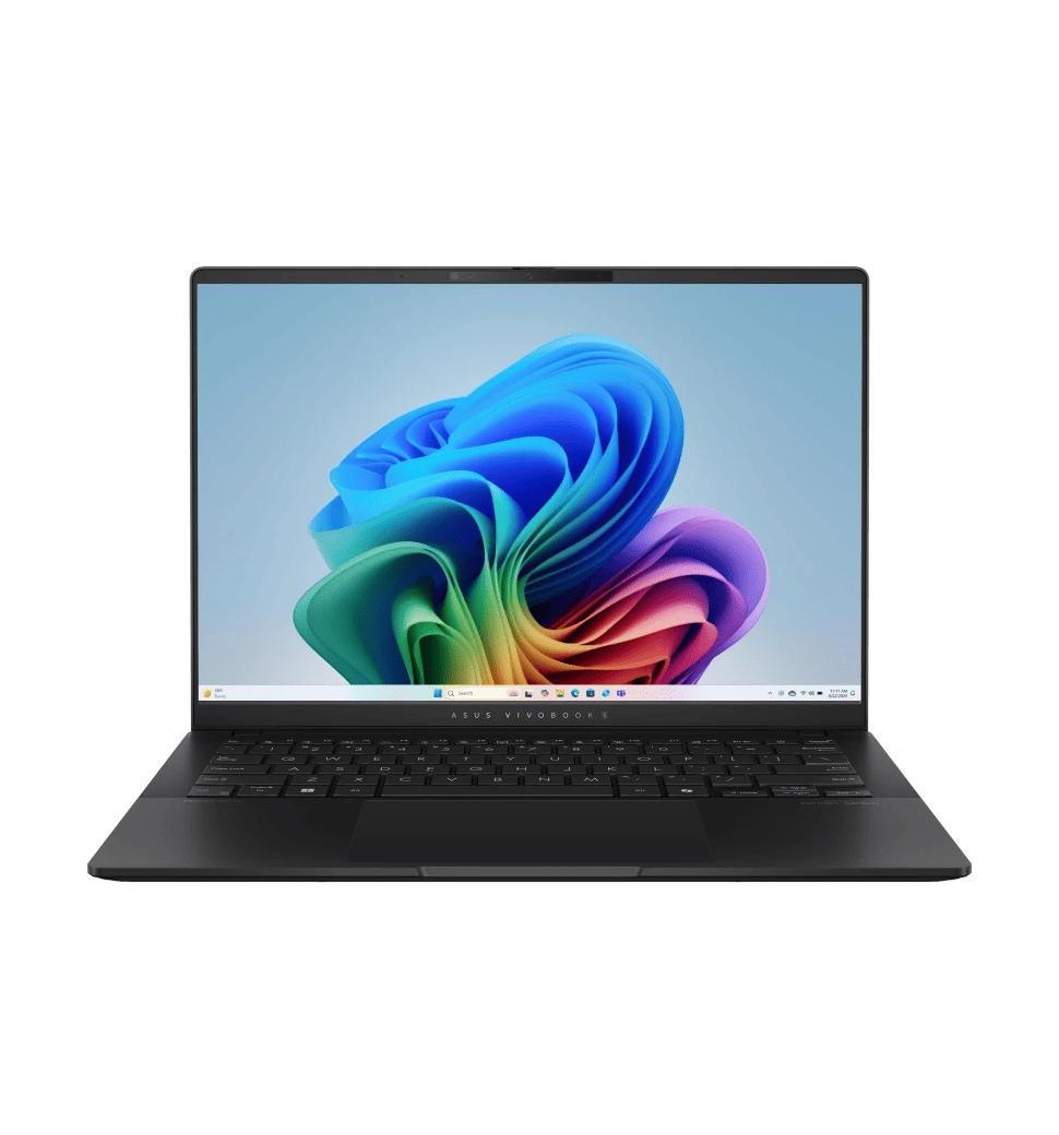 Ноутбук 14"  ASUS Vivobook S 14 S5406SA-QD100 (90NB15R3-M00DT0) OLED/Intel Ultra 7 256V/16GB/F1TB/UMA/NoOS/Black