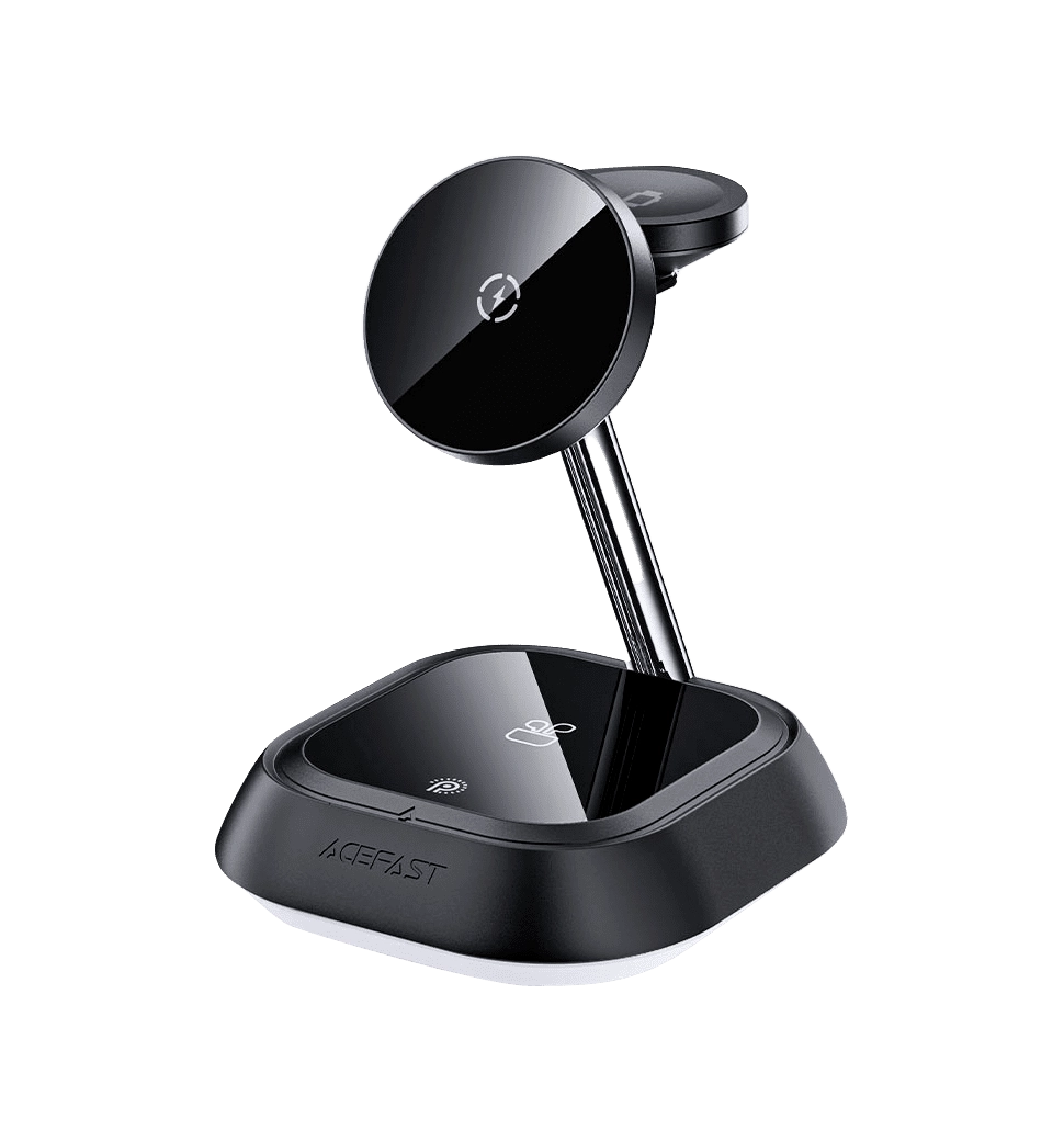 Бездротовий ЗП Acefast E16 Desktop 3in1 Charging Series (Black)