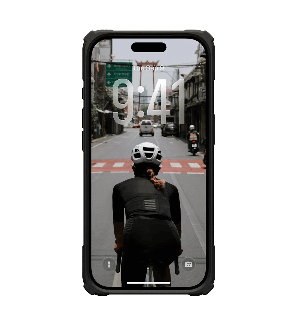 Чехол UAG для iPhone 17 Pro, Plasma XTE MagSafe, Black/Pop Orange