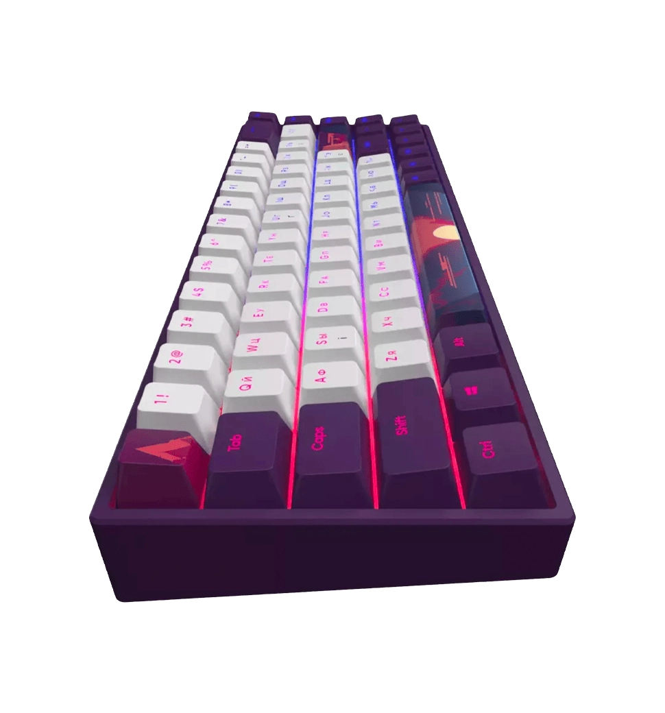 Ігрова клавіатура DARK PROJECT 68 Sunrise - G3MS Mech. RGB (DPP68_GSH_SUNR_ISO_DE)