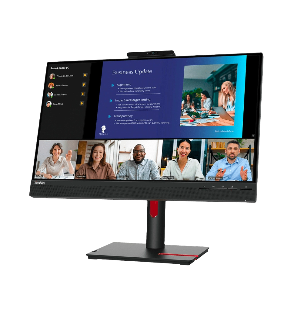 Монітор 23.8" LENOVO ThinkVision T24v-30 IPS FullHD 75Hz