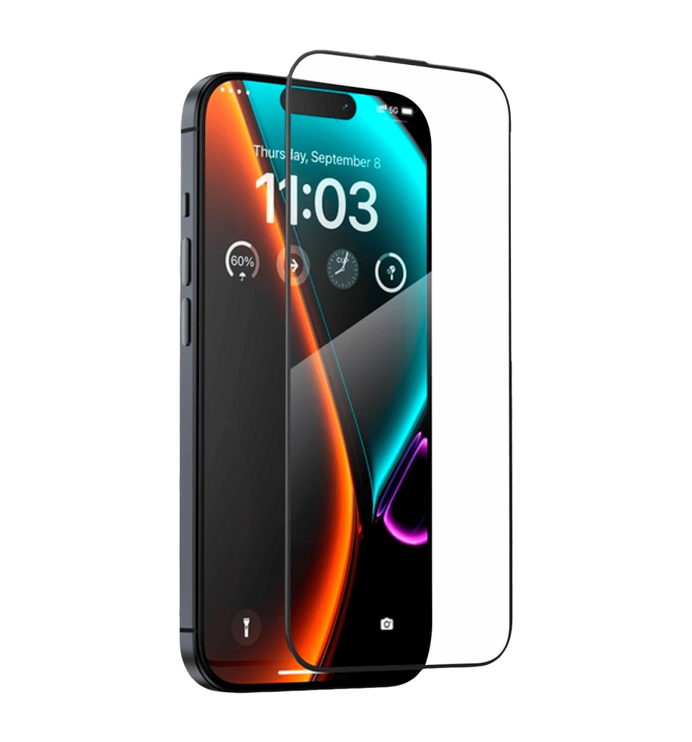 Захисне скло Benks Ultra Shield Screen Protector iP15 Pro（0.3/Black）