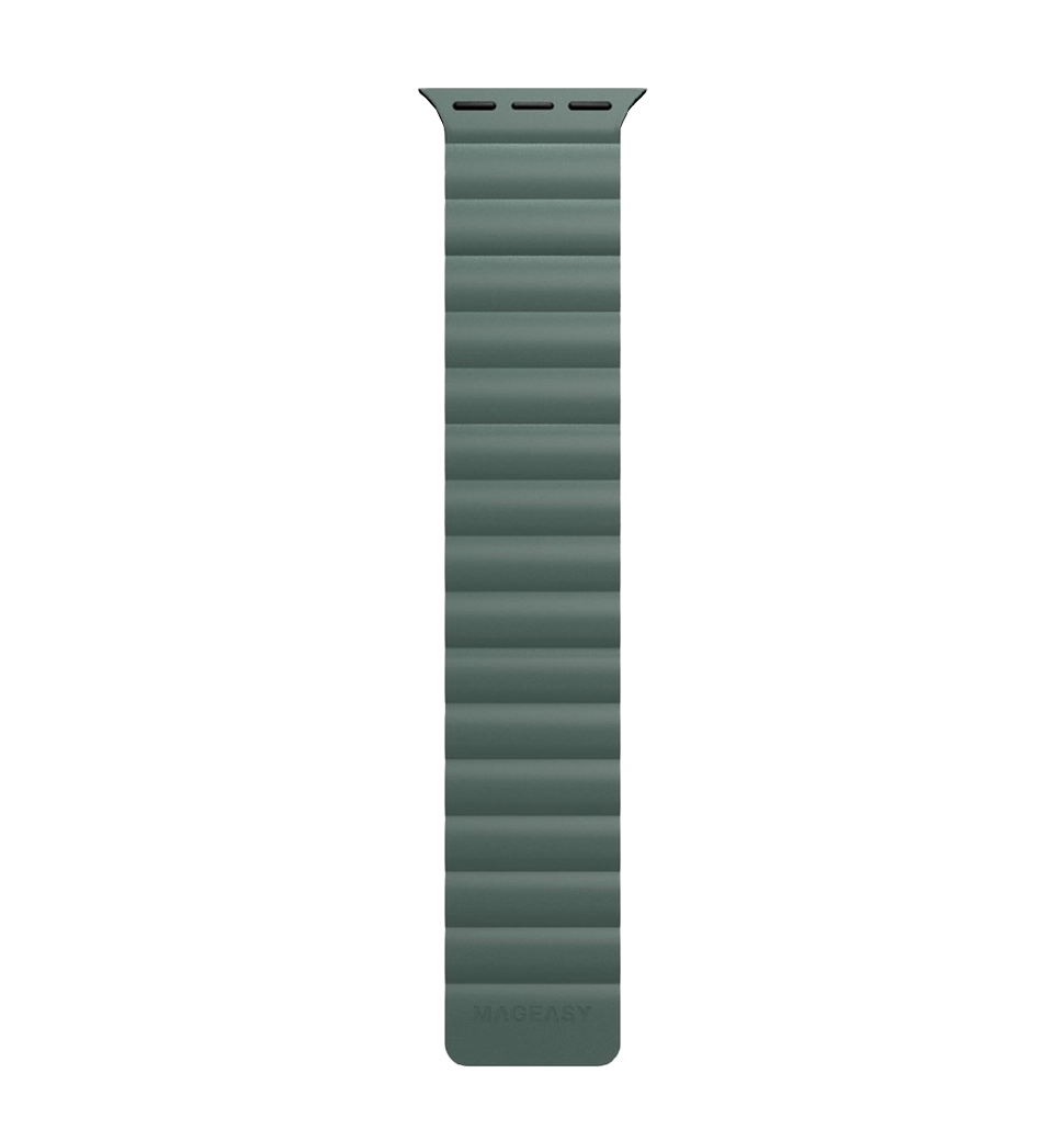 Ремешок Switcheasy Skin Silicone Magnetic Watch 42/44/45/49mm Pine Green (MAW245078PG22)