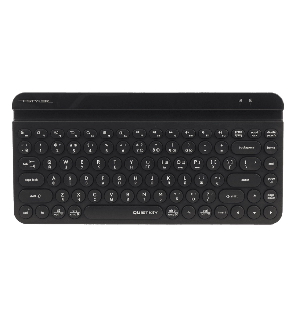 Клавиатура беспроводная A4Tech Fstyler FBK30 (Black), цвет черный