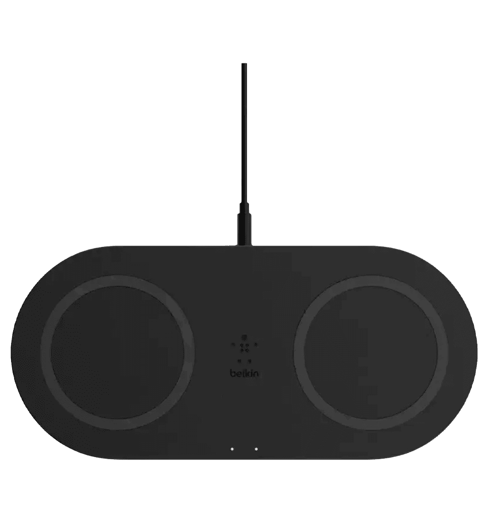Зарядний пристрій бездротовий Belkin 2в1 10Вт, чорний