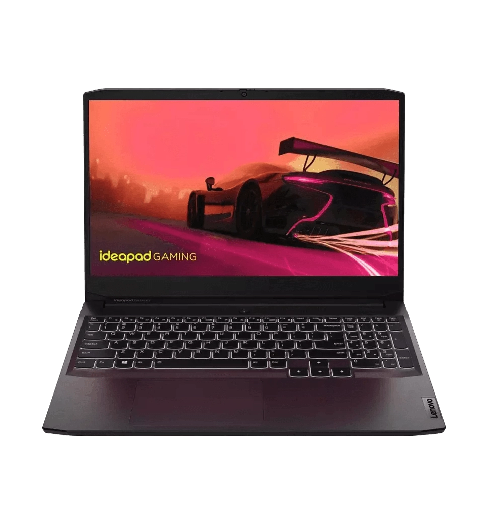 Ноутбук 15.6" LENOVO IdeaPad Gaming 3 15ACH6/AMD R5 5500H/16GB/512 SSD/RTX2050-4GB/DOS/Black