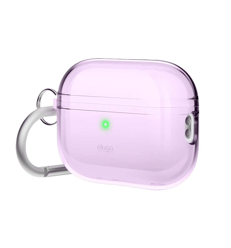 Чохол Elago Clear Hang Case Lavender for Airpods Pro 2nd Gen (EAPP2CL-HANG-LV)
