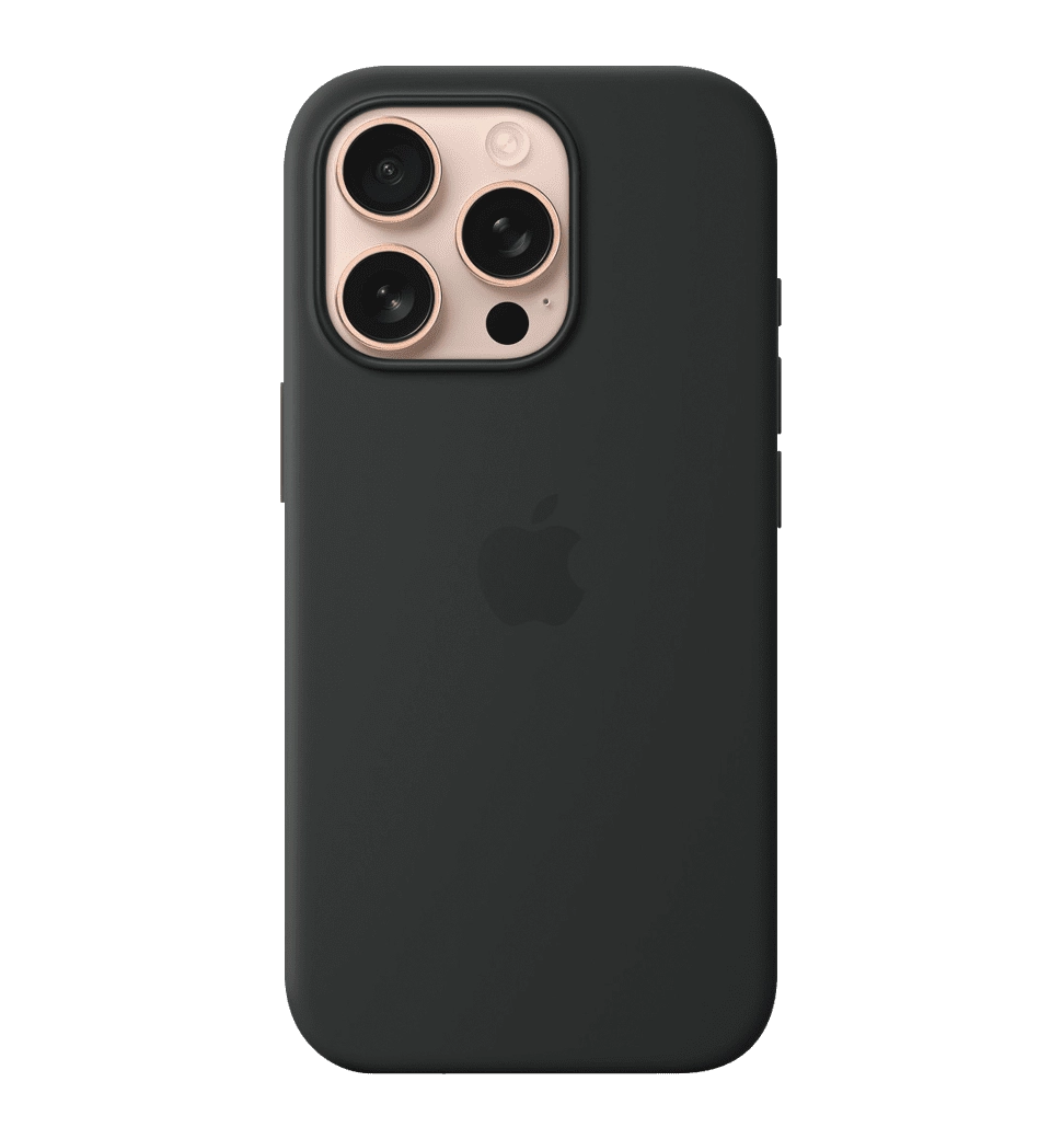 Чохол iPhone 16 Pro Max Silicone Case with MagSafe - Black (MYYT3)