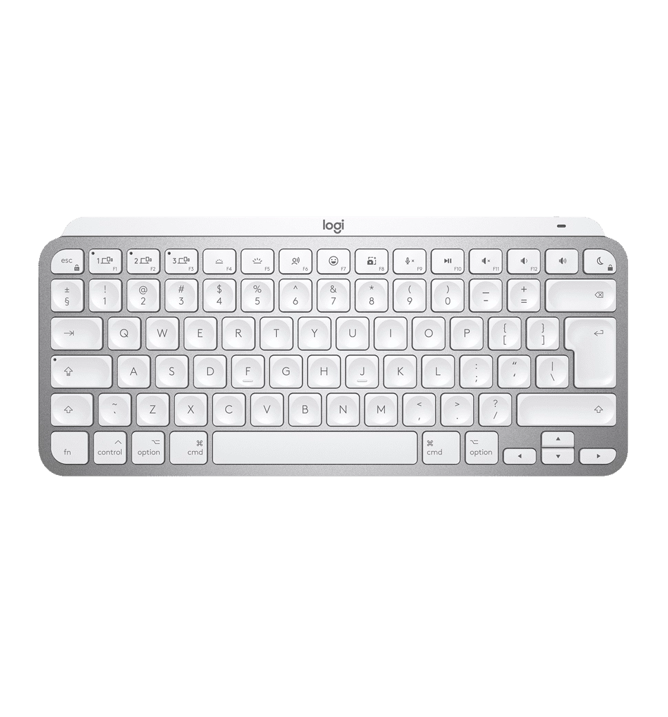 Клавіатура LOGITECH MX Keys Mini For Mac Wireless Illuminated Pale Grey (920-010526)
