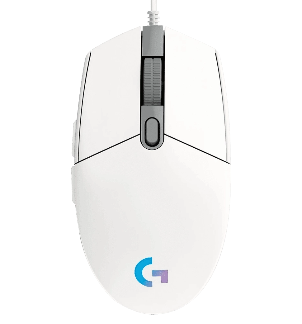 Миша LOGITECH G102 LIGHTSYNC - WHITE - EER