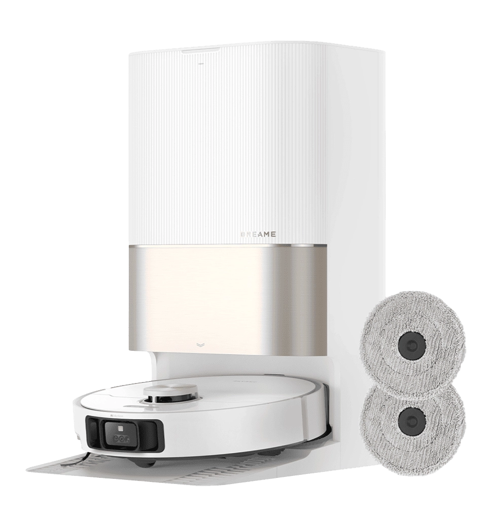 Робот-пилосос миючий Dreame X40 Ultra White