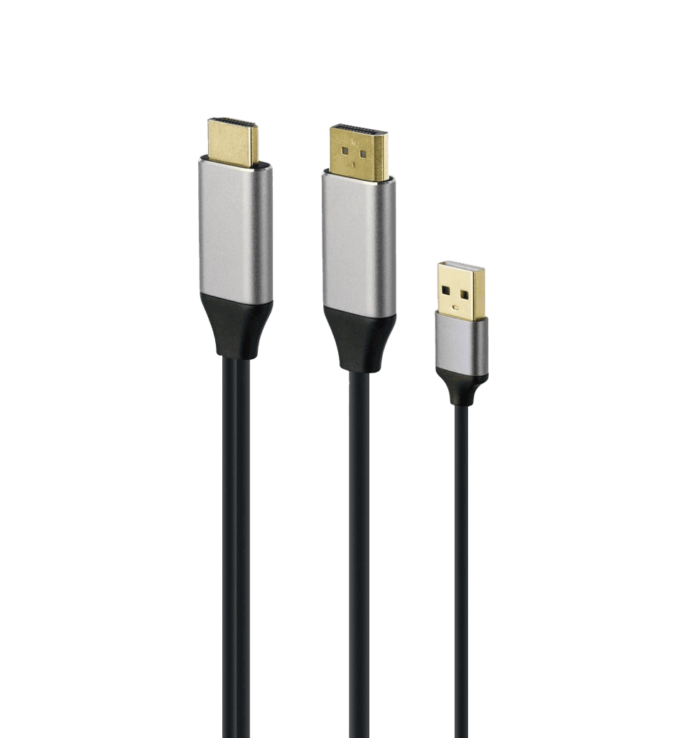 Кабель-перехідник HDMI на DisplayPort Cablexpert A-HDMIM-DPM-01, 2м