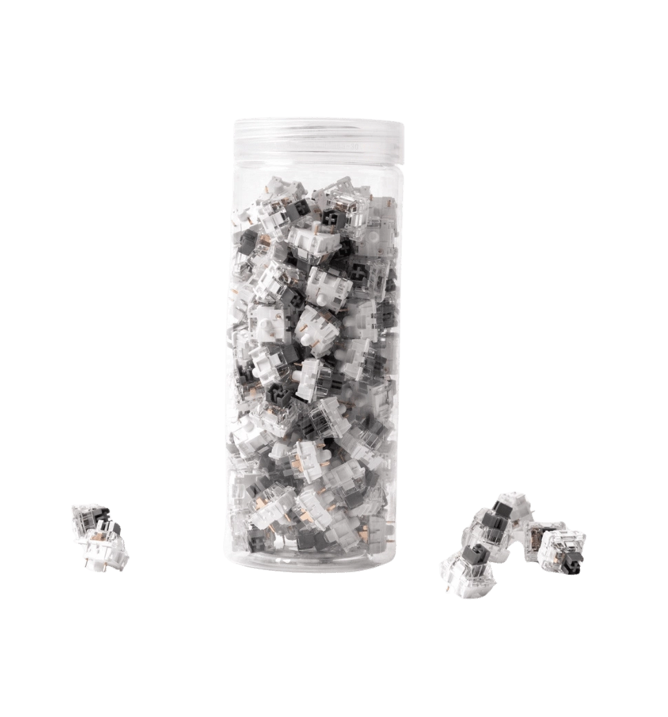 Набір механічних перемикачів Keychron K Pro Silver, 110 шт