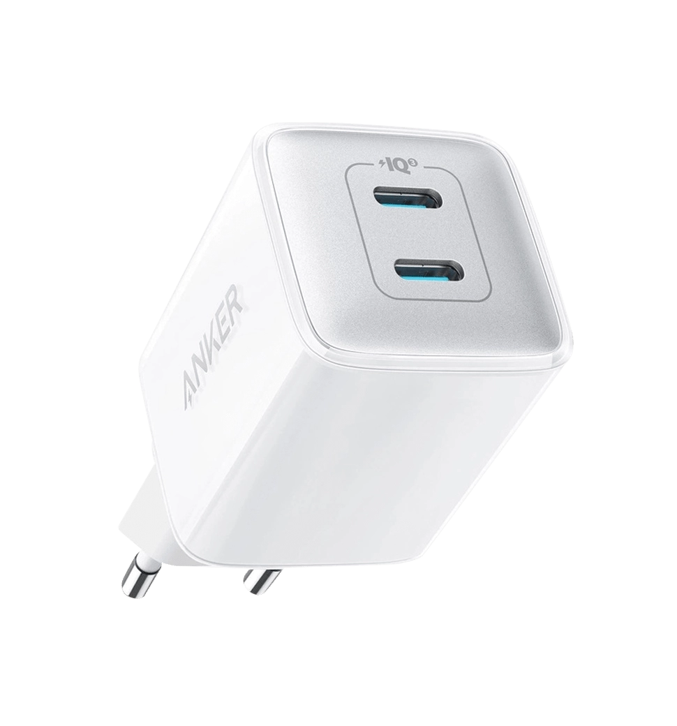 Адаптер ANKER PowerPort 521 Nano Pro - 40W 2xUSB-C PIQ3.0 (Белый)