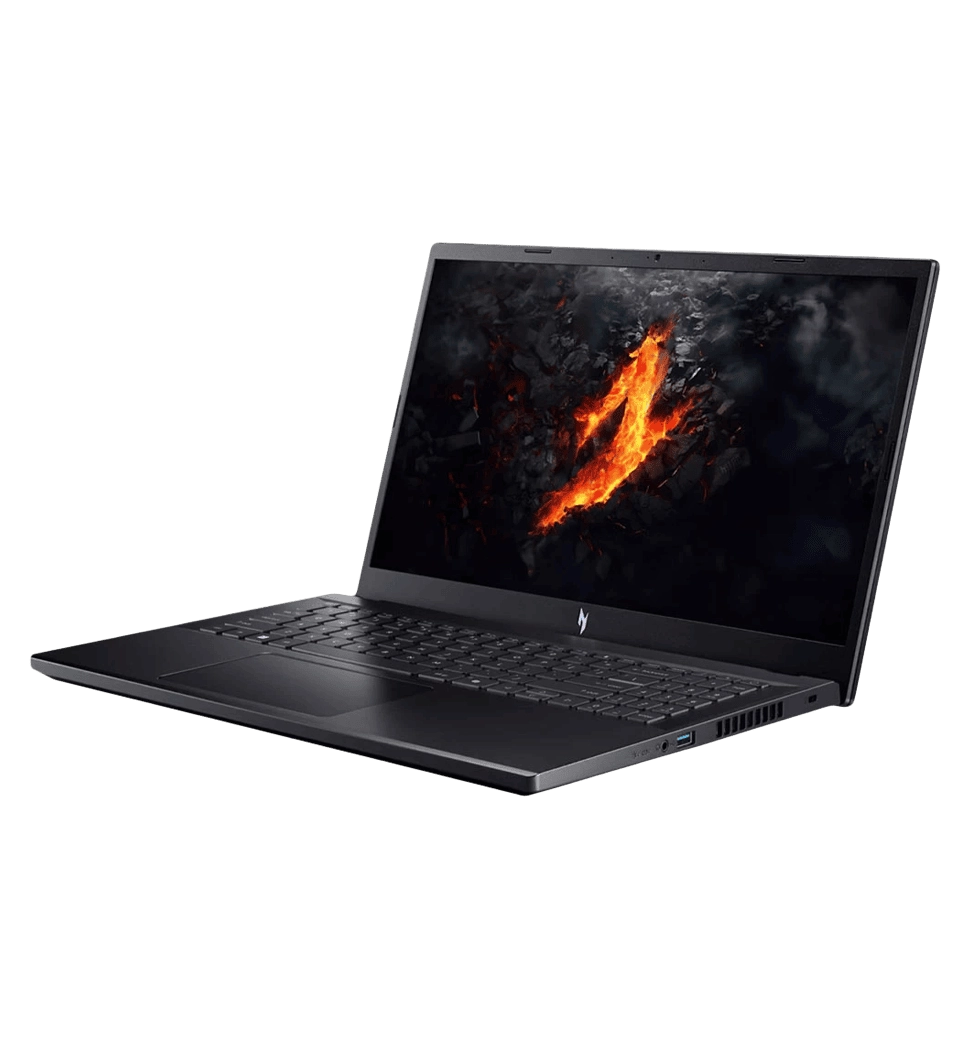 Ноутбук 15" Acer Nitro V 15 ANV15-41 (NH.QSJEU.00A) AMD R5 7535HS/16/512/RTX 2050 4GB/DOS/BL/Obsidian black