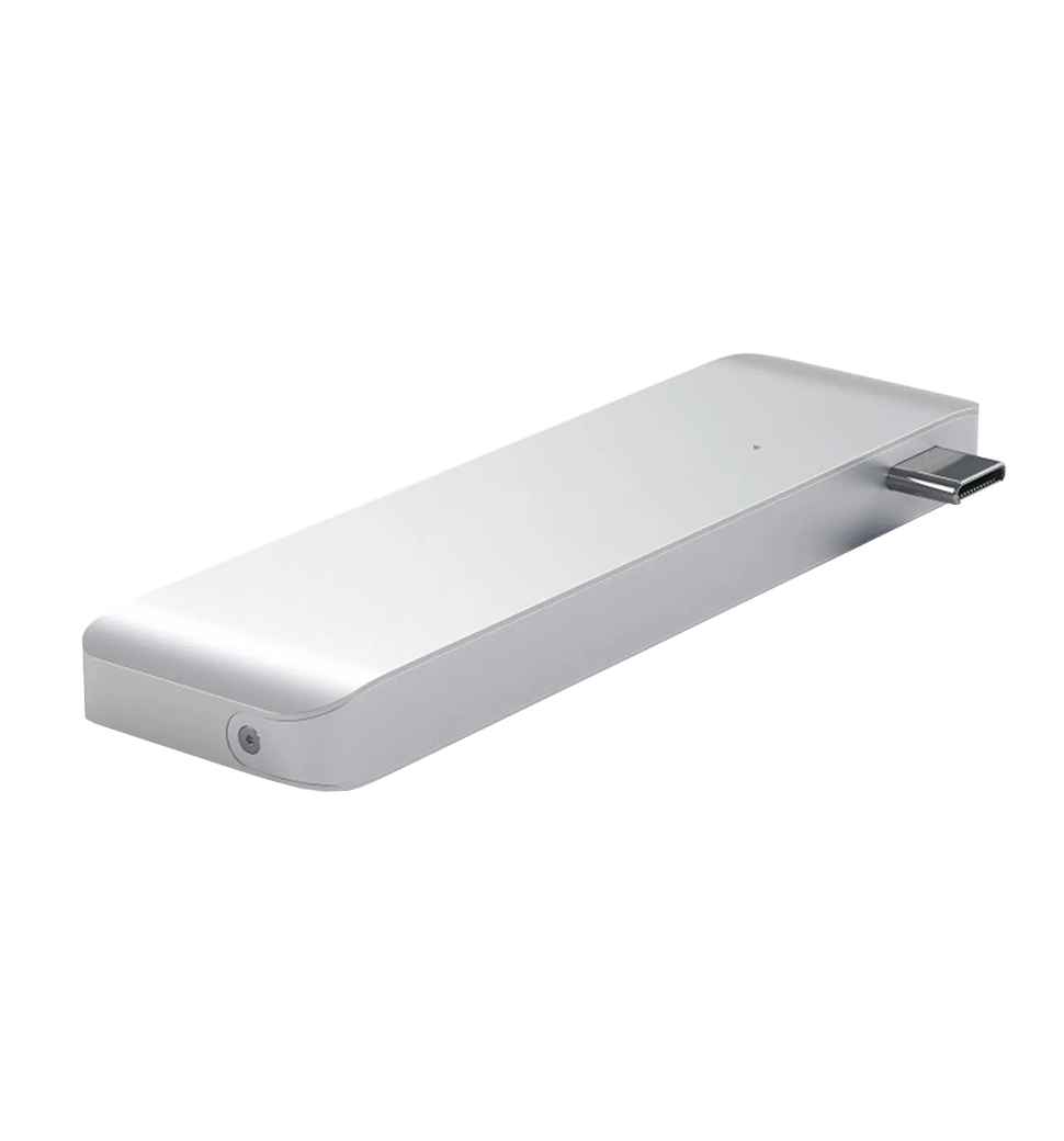 Хаб Satechi Type-C USB 3.0 3-in-1 Combo Hub Silver (ST-TCUHS)