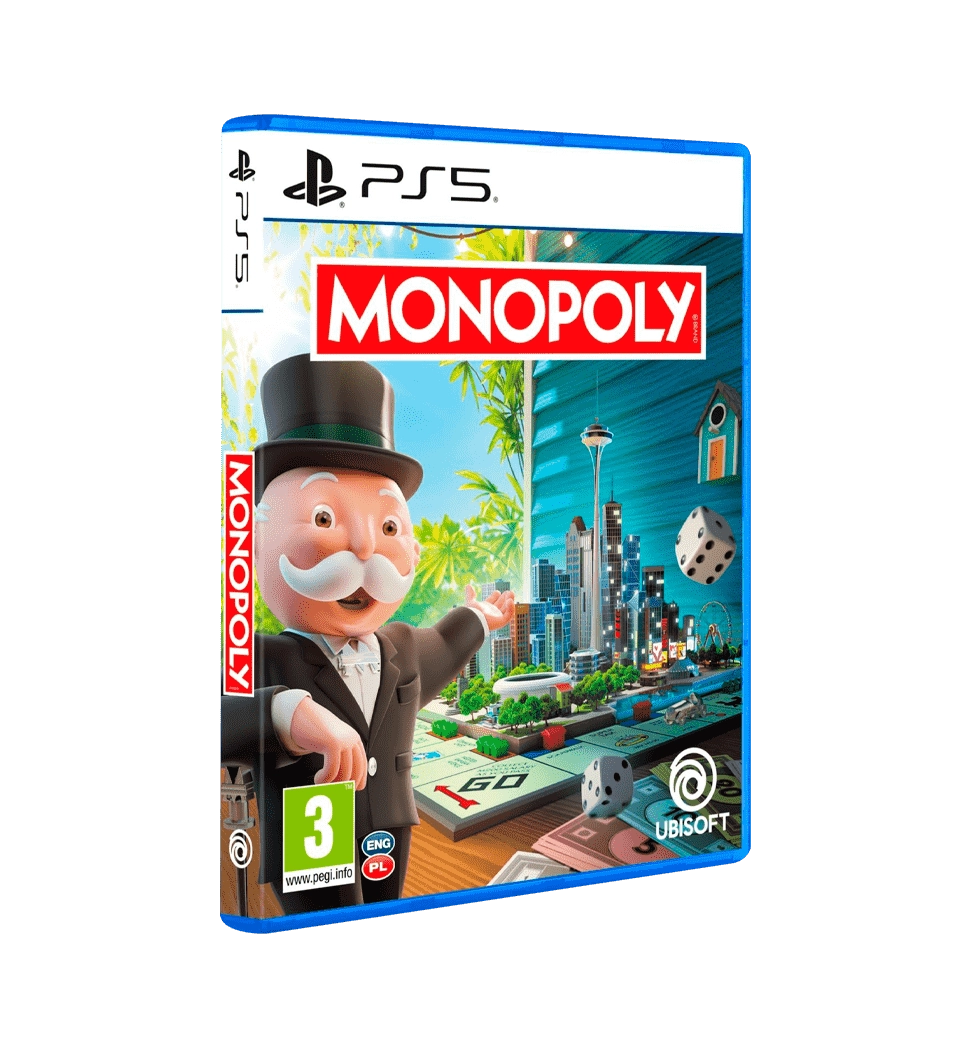 Гра консольна PS5 Monopoly, BD диск