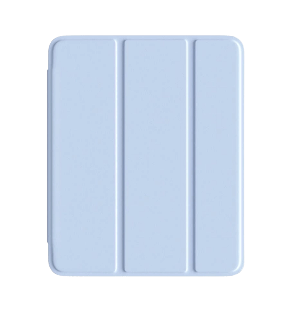 Чохол Comma для iPad Pro 11" [2024] Joy PU Case with Pen Holder Series (Light Blue)
