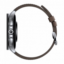 Xiaomi Watch 2 Pro Bluetooth Silver Case with Brown Leather Strap (BHR7216GL)