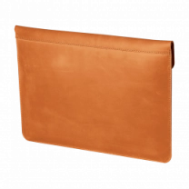 Кожаный чехол INCARNE Klouz MacBook Pro 14" 2021-2023 коньяк