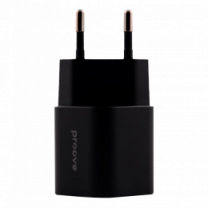 Адаптер Proove Silicone Power Plus 20W (Type-C+USB) (black)