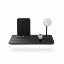 Зарядний пристрій Zens 4-in-1 MagSafe + Watch + iPad Black (ZEDC21B/00)