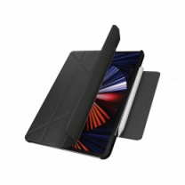 Чехол-книжка Switcheasy Origami iPad Pro 12.9"(2022~2018) Leather Black (SPD212093LB22)
