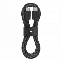 Кабель Native Union Belt Cable USB-C to USB-C Cosmos Black (1.2 m) (BELT-C-CS-BLK-2-NP)